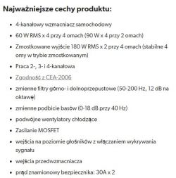 Podłączanie i ustawianie Kenwood KAC-8405: subwoofer, drzwi przednie - porady i wskazówki