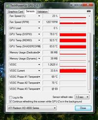 Asus Radeon 4870 - Temperatury i konserwacja karty z referencyjnym chłodzeniem.