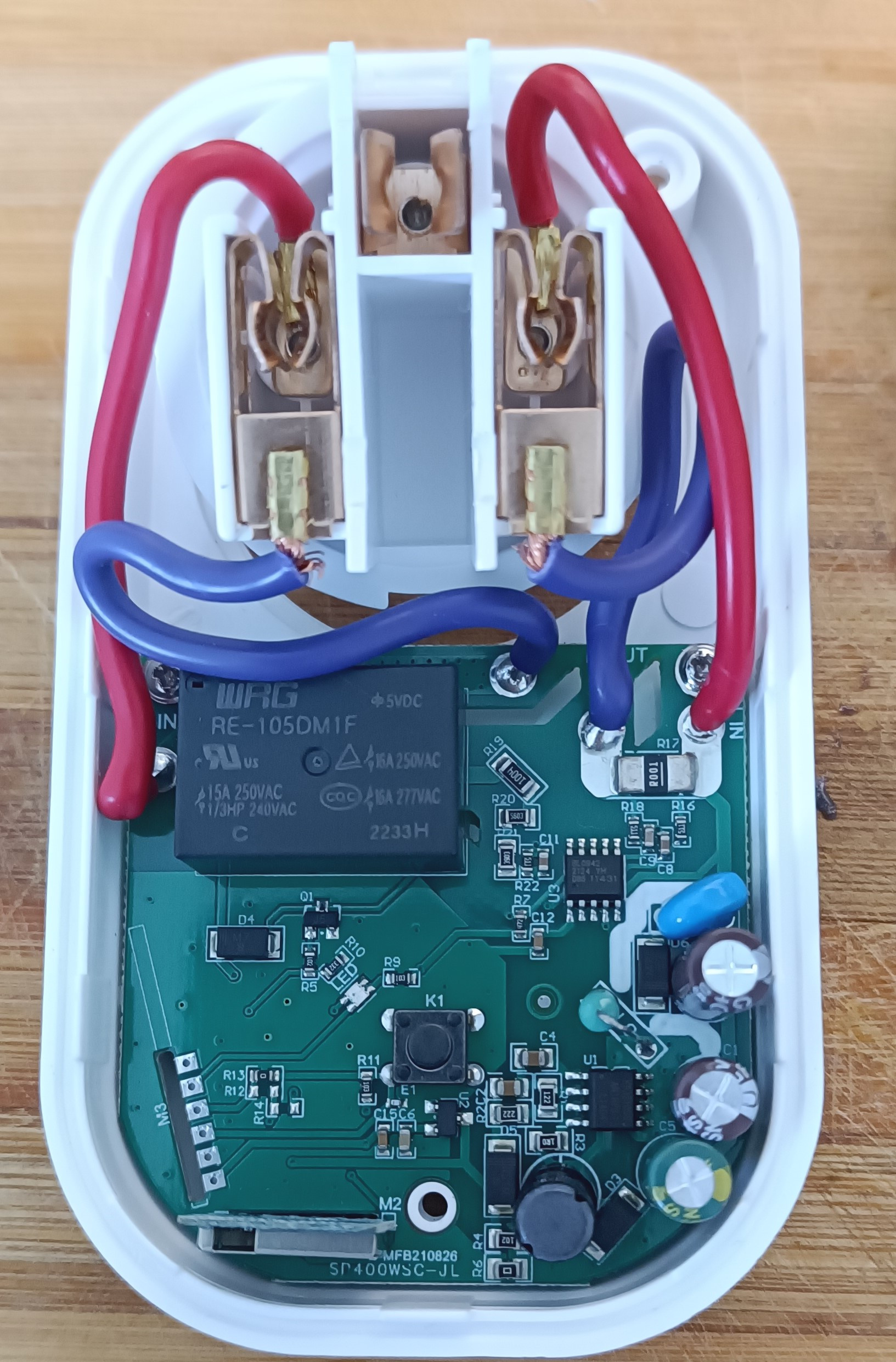 [WB2S] Flashing SP400W-IL Plug with BL0942 Module for Power Monitoring