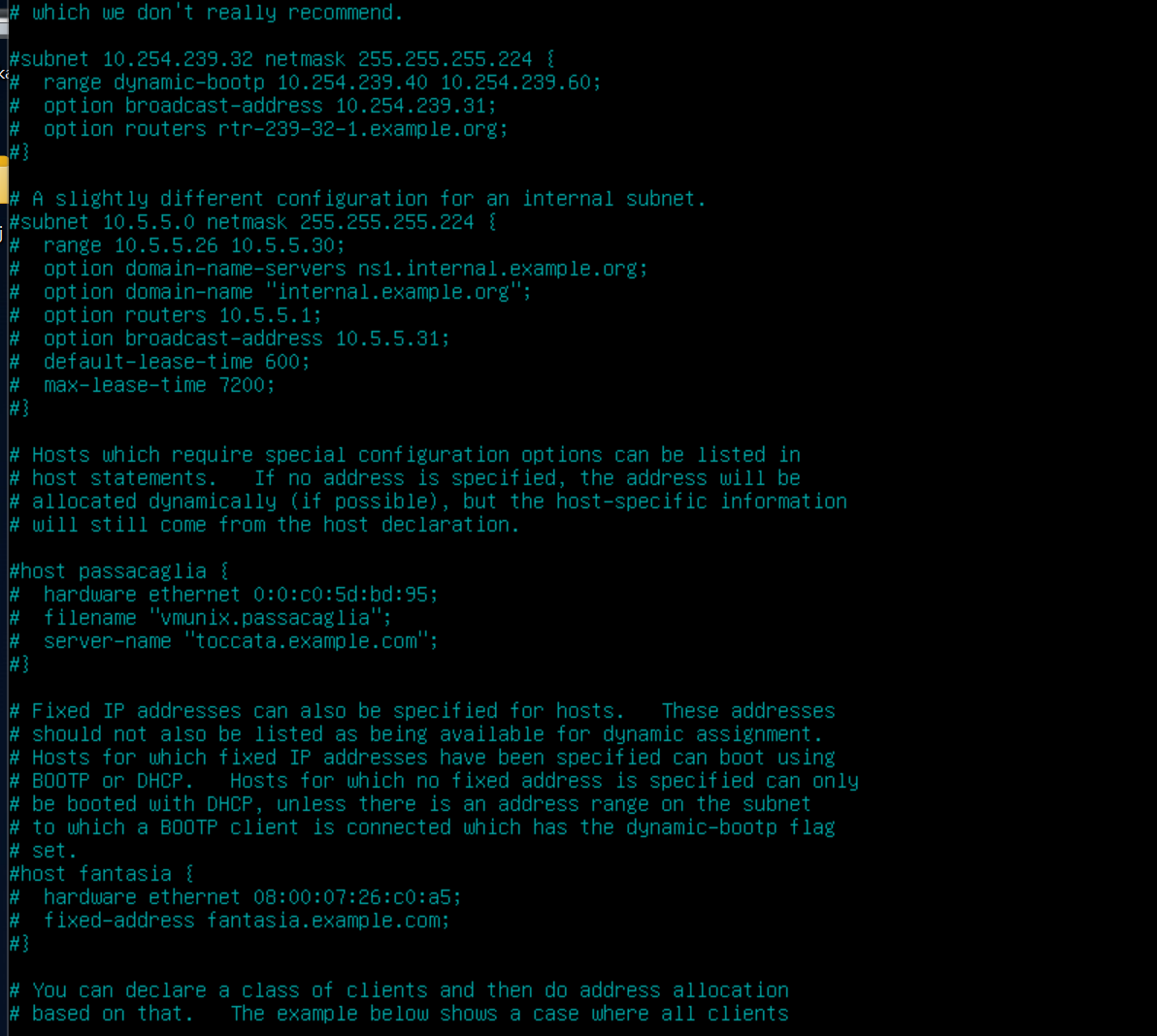 Debian/dhcp Błąd podczas instalacji DHCP w Debian na HyperV Pomoc i