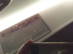 Induction Hob Bosch PIF651FB1E - stains of unknown origin (scratches?)