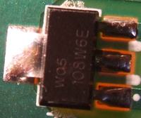 Ekspres Senseo - identyfikacja części W05 108w6e: triak czy tranzystor?