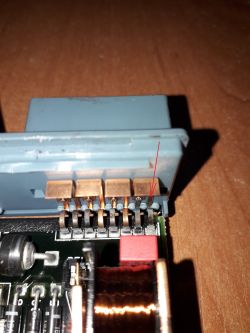 Mercedes W124 - Moduł / Sterownik podajnika pasa - uszkodzony