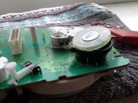 VW Touran 19 tdi 2005 dismantling of clocks not working buzzer