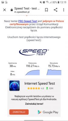 Huawei B315s-22 w Inowrocławiu - niska prędkość internetu LTE