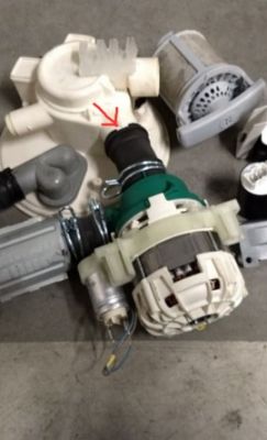 Zmywarka Electrolux ESL 46510R - PNC: 911674003-01 dobór części zamiennych