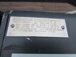 Zasilenie servomotora Siemens 1FT5066-0AG71-1-Z jako napędu wrzeciona do frezarki CNC