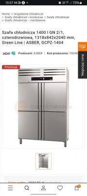 ASBER GCPZ-1404 Green Line Schemat elektryki szafy chłodnicza