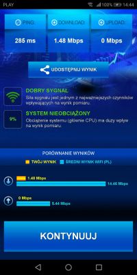 Problem z prędkością internetu LTE od T-Mobile, router B525