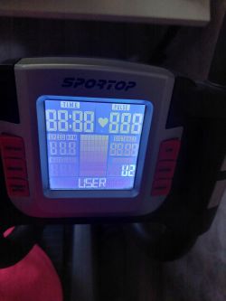 Orbitrek Sportop E850P - usterka wyświetlacza, odczyt parametrów, pokazuje ósemki, jak naprawić