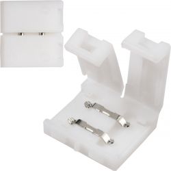 Dwustronna złączka zatrzaskowa do taśmy LED 2-pin 10 mm.