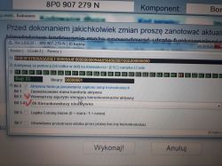 audi A3 8P lift - problem z zakodowaniem doświetlania zakrętów halogenami