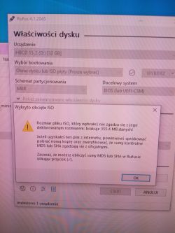 Komputer nie widzi dysków Western Digital Ultrastar DC HC330