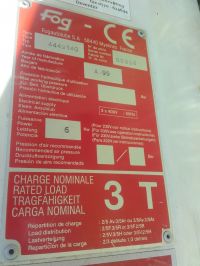 Podnośnik FOG 4449140 - Instrukcja obsługi schematy