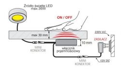 Construction of a control system for the roller shutter by voice or contactless - 24V motor, caterin