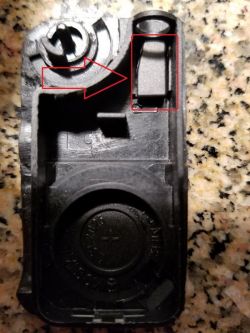 Nie działający kluczyk po wymianie baterii - Mercedes A Klasa W168, rok 2002