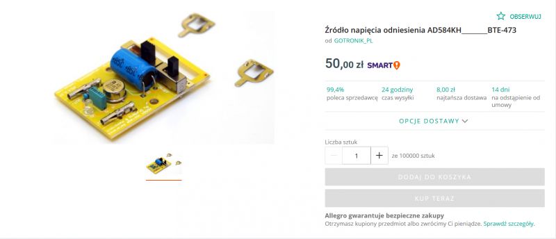 Napięcie wzorcowe / referencyjne / odniesienia - Wzorzec napięcia... Napięcie wzorcowe / referencyjne / odniesienia - Wzorzec napięcia...