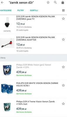 Fiat Stilo 1.9 jtd - Problem z przetwornica AL (xenon)