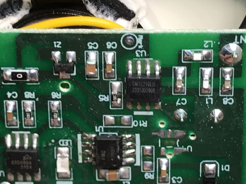 Printed Circuit Board with Integrated Circuits Close-up of a printed circuit board with integrated circuits.