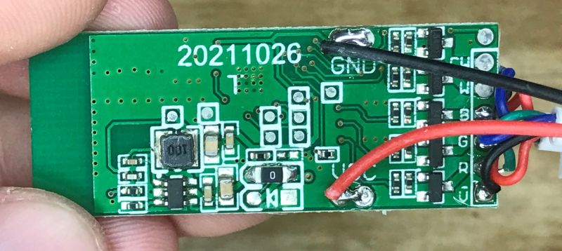 Changing the firmware of the LED bar driver, extension to include temperature and humidity sensor