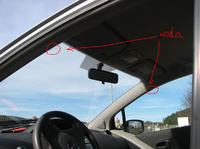 Toyota Yaris II 2007, 1.0 petrol - Leaking roof and damaged car alarm Toyota Yaris II 2007, 1.0 petrol - Leaking roof and damaged car alarm