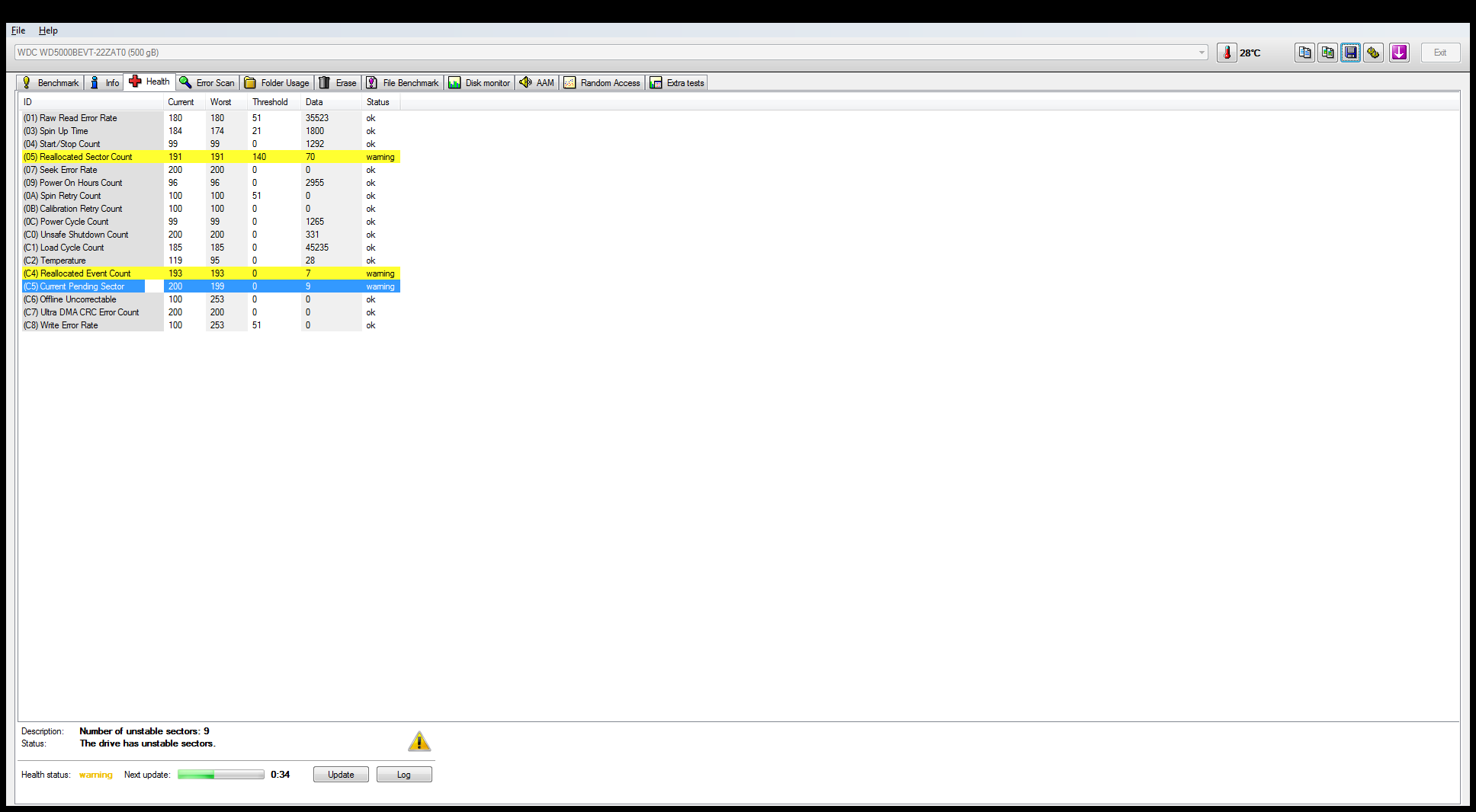 WD5000BEVT jak sklonować ten dysk, aby zostały wszystkie dane