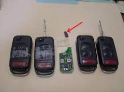 Nie działający kluczyk po wymianie baterii - Mercedes A Klasa W168, rok 2002
