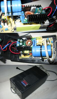 Set - DC / DC converter 9A XL4016 and panel meter DSN-VC288, assembly, test