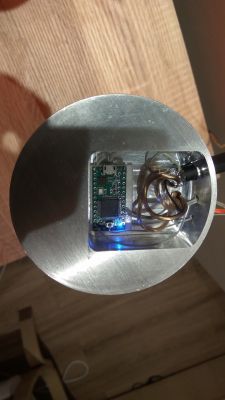 Nocna lampka z efektami WS2812b hetm4n Nocna lampka z efektami WS2812b hetm4n
