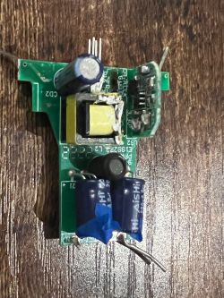 Anwio AN-G250-1XD Electronic Module Disassembled electronic module of Anwio AN-G250-1XD.
