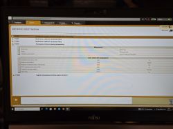 Zdjęcie ekranu komputera z odczytem błędów diagnostycznych pojazdu.