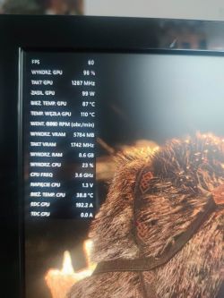 Wysokie temp. karty graficznej - Red devil RX 5700 XT wysokie temperatury, proszę o pomoc