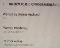 Samsung A5 - SM-A510F: WiFi & Bluetooth Malfunction Post Android 7 Nougat Upgrade
