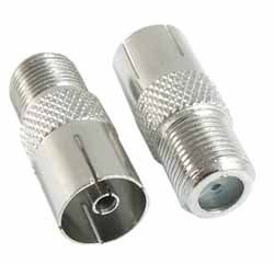 Podłączenie TV do gniazda Simon K130A/9 - antena naziemna