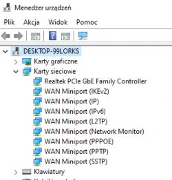 Ograniczona prędkość na kablu RJ45 5e z internetem światłowodowym Orange 300 Mb/s
