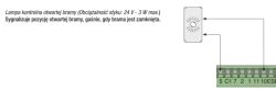 Odczyt stanu bramy wjazdowej (otwarta/zamknięta) z centralki ZF1N Came przez ASW210