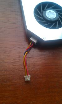 Fujitsu Siemens Lifebook C 11100D - modyfikacja chlodzenia cpu