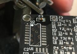 Zestaw do nauki SMD - wyświetlacz 64 diody LED w obudowach 0805
