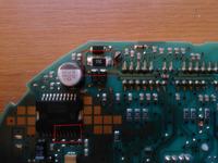 Laguna 2 licznik - brak środkowego wyswietlacza