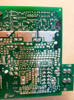 Falownik Meanwell TS-1500-224B - spalone R320, R323, zwęglona PCB - poszukiwane zdjęcia