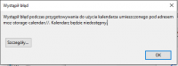 Thunderbird - Błąd nie znaleziono stref czasowych po przekładce dysku na Win 10 Pro x64