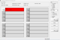 Zrzut ekranu z aplikacji ST-TOOL z jednym wykrytym dyskiem USB (F zaznaczonym na czerwono.
