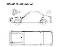 Renault R21 TSE L48E F3NC722 jak go podączyć do komputera