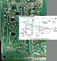 LCD LG 32LC2R - ZJ - Brak wizji, brak napięcia 3.3V_ON