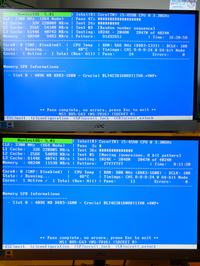 Diagnostyka nowego sprzętu - zrzuty ekranu do oceny