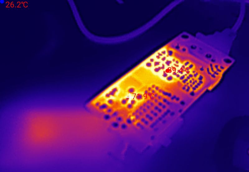 Thermal imaging. A universal workshop power supply for testing laptops for just 45 zlotys?