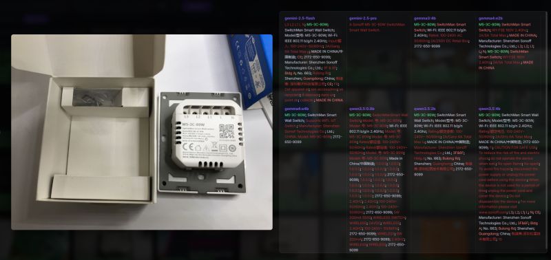 Practical tests of Gemma 4 and comparison with Gemini 2.5 - image tagging and OCR