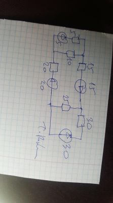 Obliczenie prądów w obwodzie, na podstawie symulacji z circuit maker Obliczenie prądów w obwodzie, na podstawie symulacji z circuit maker