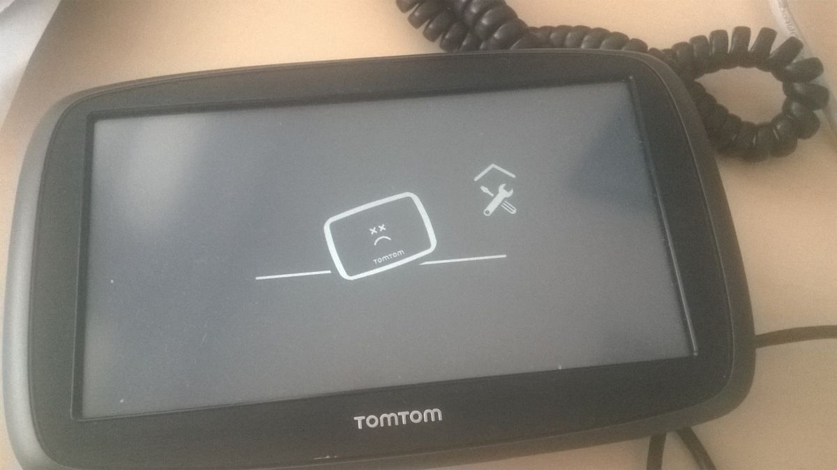 TomTom Start 60 Nawigacja TomTom problem z recovery mode