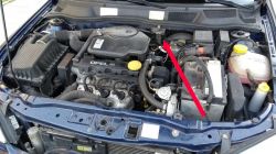 Opel Astra G X16SZR - Wyciek płynu chłodniczego. Co to za czujnik?